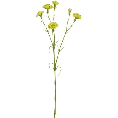 Mica Umelá kvetina hvozdík zelený 66 cm