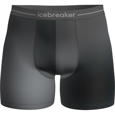 Icebreaker Мъжко мериносово термобельо Icebreaker Merino 150 Anatomica Boxers Transition Merino base layer - Obsidian / Proto Grey / Black (015-2350-0111)