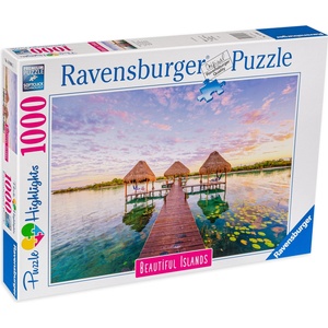 Ravensburger Пъзел Ravensburger от 1000 части - Красив остров (16908)