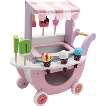 Moni Toys Дървена количка за сладолед w10a095 (111834)