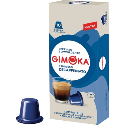 Gimoka Espresso Без кофеин - Gimoka - 10 капсули за Nespresso®