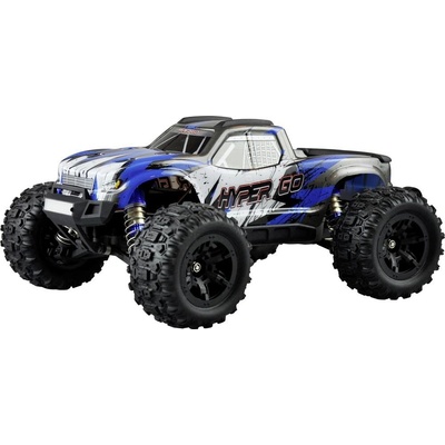 Amewi Hyper GO Advanced Go modrá komutátorový RC model auta elektrický monster truck RtR 2,4 GHz 1:16