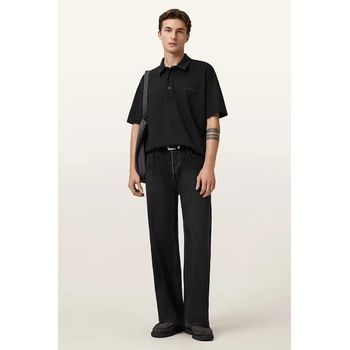 AllSaints Памучна тениска с яка AllSaints XANDER (M071PC)