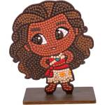 Craft Buddy Комплект за диамантена бродерия, Craft Buddy, Crystal Art Buddies, Моана, 7 части