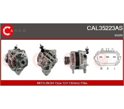 Generátor CASCO CAL35223AS