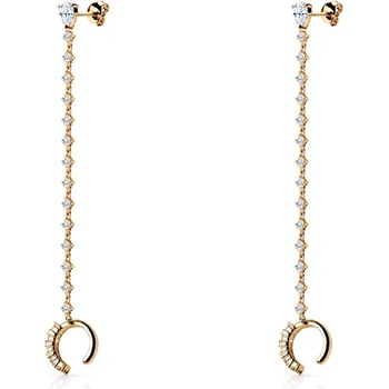 SAVICKI Обеци Savicki: злато, цирконий