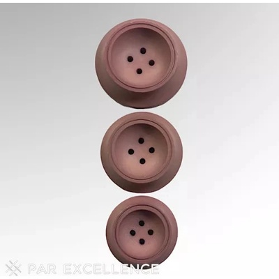 Gombík čtvordierkový FOG 848/2