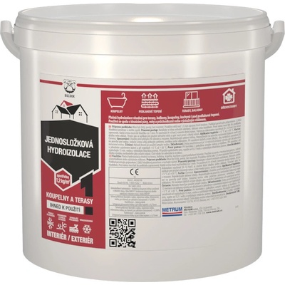 BULDOK Hydroizolace jednosložková, BULDOK, 5 kg
