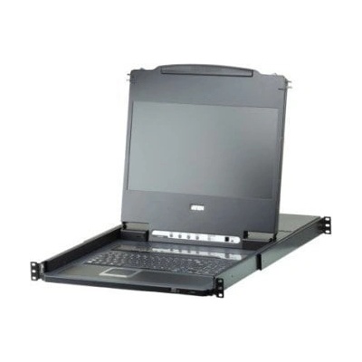 ATEN CL6708MW-ATA-AG стелажна конзола 43, 9 см (17.3") 1920 x 1080 пиксела Метал, Пластмаса Черен 1U (14.01.6818)