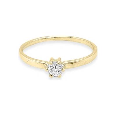 Beny Jewellery Zlatý zásnubní s diamantem 2011441