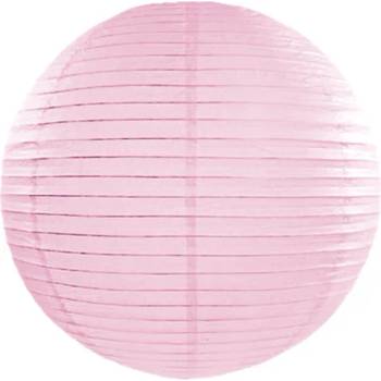 Image 1 of PartyDeco Кръгъл хартиен фенер - розов 25см