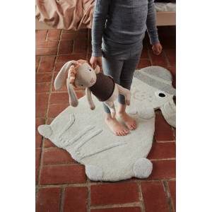 OYOY Вълнен килим Hapsi Rabbit 76 x 100 cm (M107159)