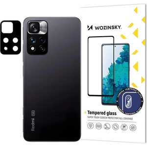 Wozinsky Закалено стъкло за камера 9H за Xiaomi Redmi Note 11 Pro Plus/Redmi Note 11 Pro - Черен KP24599