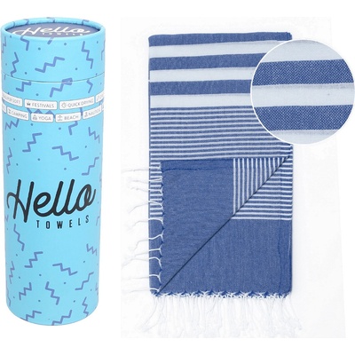 Hello Towels памучна кърпа Malibu синьо
