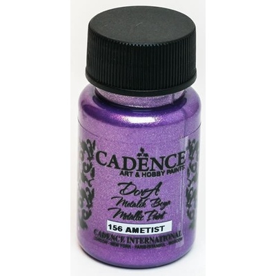 Akrylové barvy Cadence Dora Metalic ametystová