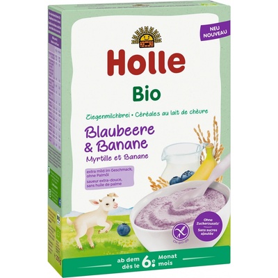 Holle bio kaše s kozím mlékem borůvkami a banánem 200 g