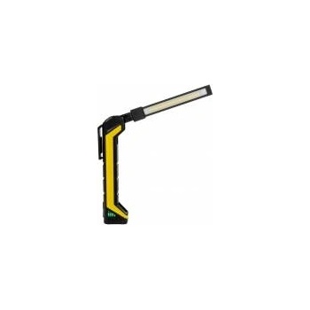 Plastrol Rechargeable LED Workshop Flashlight 1W SMD LED 6500K 2W COB LED 6500K 3.7V 800mAh Li-ion Clip Magnet LW-2B W-00340
