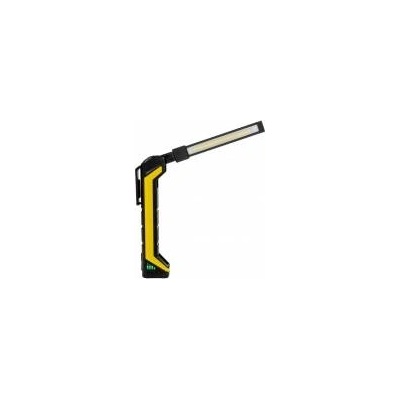 Plastrol Rechargeable LED Workshop Flashlight 1W SMD LED 6500K 2W COB LED 6500K 3.7V 800mAh Li-ion Clip Magnet LW-2B W-00340
