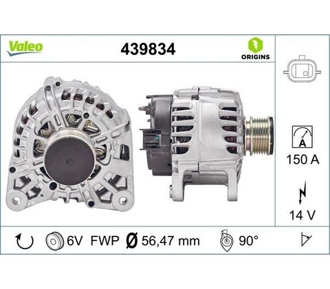 generátor VALEO 439834