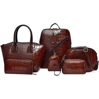 HARAHU Комплект чантички lu-38077 - Кафява kp38077 (lu-38077)