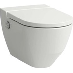 Laufen Cleanet Navia - Електронен биде с керамична част, без рамка, SoftClose, матово бяло H8206017570001 (H8206017570001)