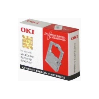 OKI originální páska do tiskárny, 1126301, černá, OKI ML 5520/1, 5590/1