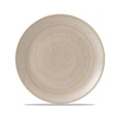CHURCHILL Stonecast Nutmeg Cream Mělký talíř ručně zdobený 28,8 cm