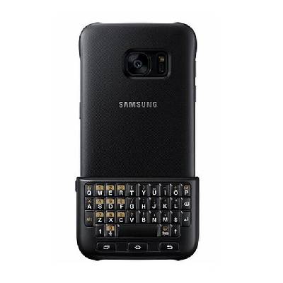 Поликарбонатов кейс и клавиатура за Samsung Galaxy S7 Edge SM-G935 - Samsung Keyboard Cover QWERTZ EJ-CG935U (черен) (EJ-CG935U)