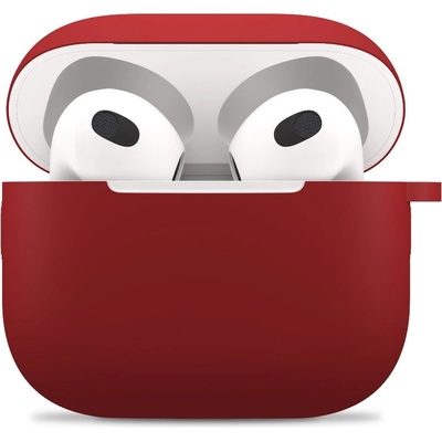 Червен силиконов кейс за AirPods 3 от NEXT ONE (K-AP3-SIL-RED)