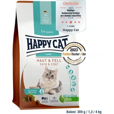 Happy Cat Sensitive Haut & Fell 4 kg