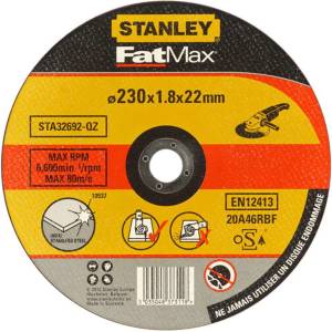 STANLEY - Режещ диск за неръждаема стомана 230x22, 23 мм STA32692-QZ (STA32692-QZ)