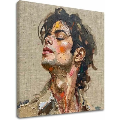 Obraz Michael Jackson - Melódia vášne | dokončené rukou umelca - 100x100 cm