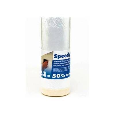 Zakrývacia fólia s páskou - INTERIÉR 55 cm x 33 m