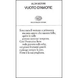 Vuoto d'amore | Alda Merini (ISBN: 9788806122294)