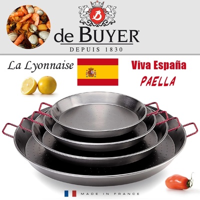 de Buyer ocelová Paella 70 cm