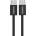 Hama Кабел за зареждане "Fabric", USB-C - USB-C, 1 m, Nylon, черен (HAMA-195002)