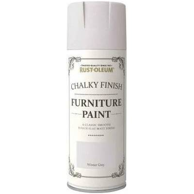 Rust-Oleum Farba na nábytok v spreji kriedový mat 400 ml sivá