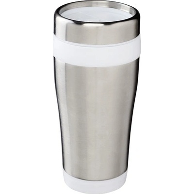 Elwood termohrnek 410 ml Stříbrná Bílá