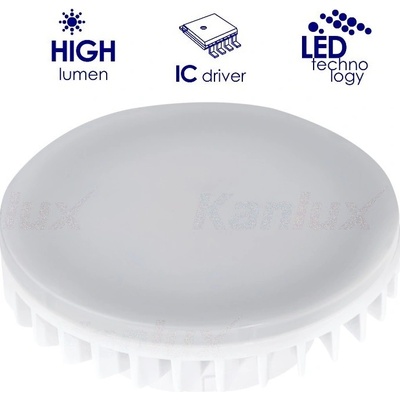 Kanlux Žár.LED 9W-57 GX53 4000K 110°