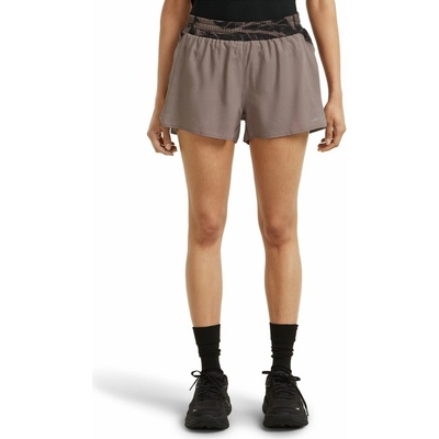 Icebreaker Wmns Mer 125 ZoneKnit Speed 3 Shorts Porcini/Black/Aop