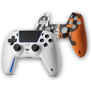 Spartan Gear Sarissa Wireless Controller White PS4/PS5/PC/SWITCH + Extra Faceplate