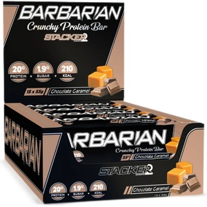 Stacker Barbarian Bar [15 x 55 грама] Шоколад с карамел