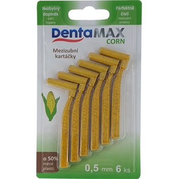 DentaMax Corn Mezizubní kartáčky 0,5 mm 6 ks