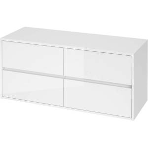 Cersanit Crea - Шкаф за умивалник, 53x120x45 см, 4 чекмеджета, бял S931-002 (S931-002)