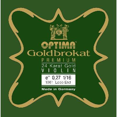 Optima Goldbrokat housle E 0,27 S hart