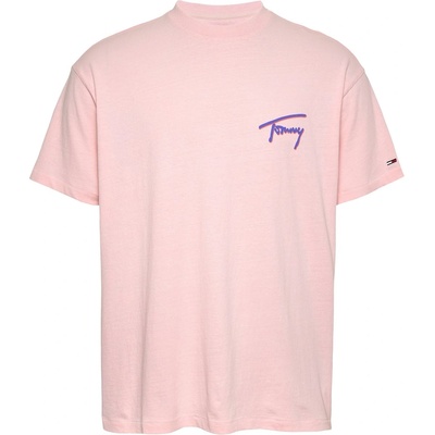 Tommy Jeans Тениска Tommy Jeans Men's Faded Graphic T-Shirt - Precious Pink