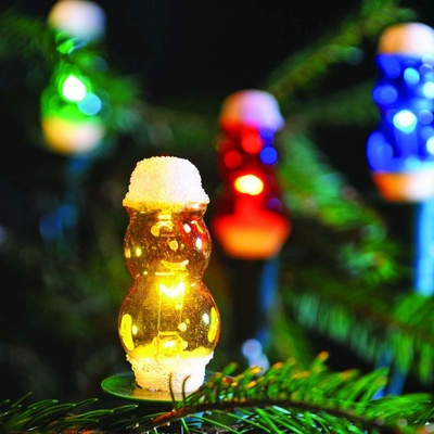 EXIHAND Osvětlovací řetěz Stromek barevný TV-12 12 žárovek 20V 0,1A
