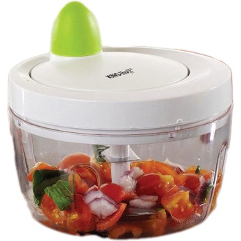 Kinghoff Мини ръчен чопър KingHoff KH 6116, Острие от неръждаема стомана, Бял/зелен (H14939877671260)