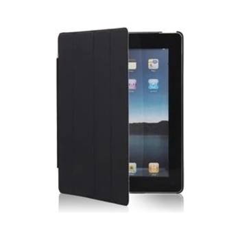 Free Logo Case - полиуретанов калъф и поставка за iPad 2 (черен)