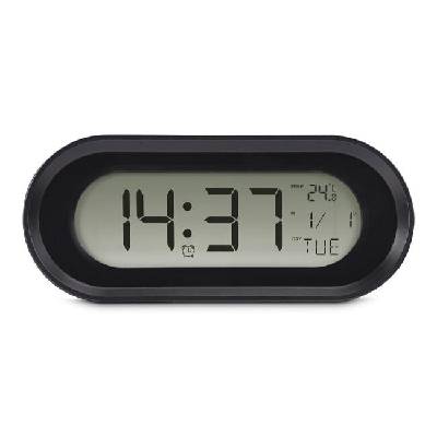 Дигитален будилник "Samos", LCD, черен (HAMA-222204)